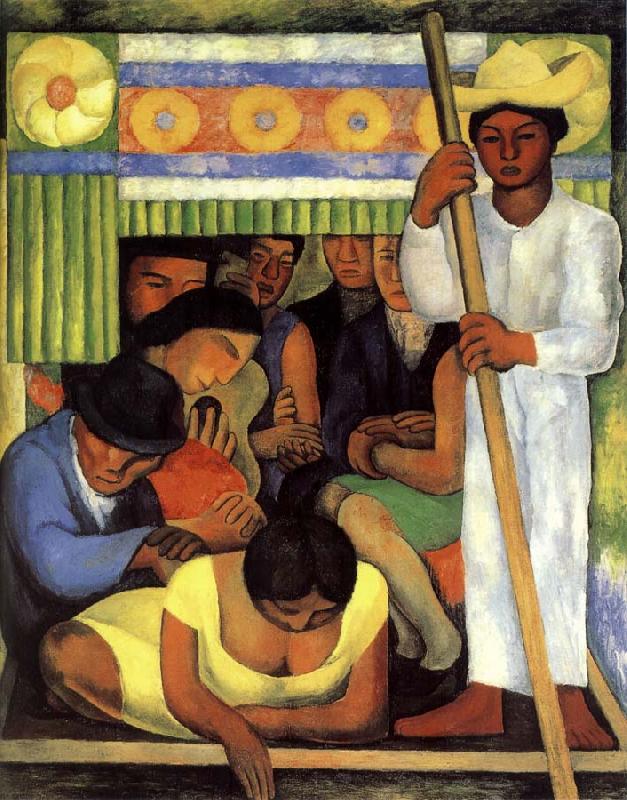 Canoe, Diego Rivera